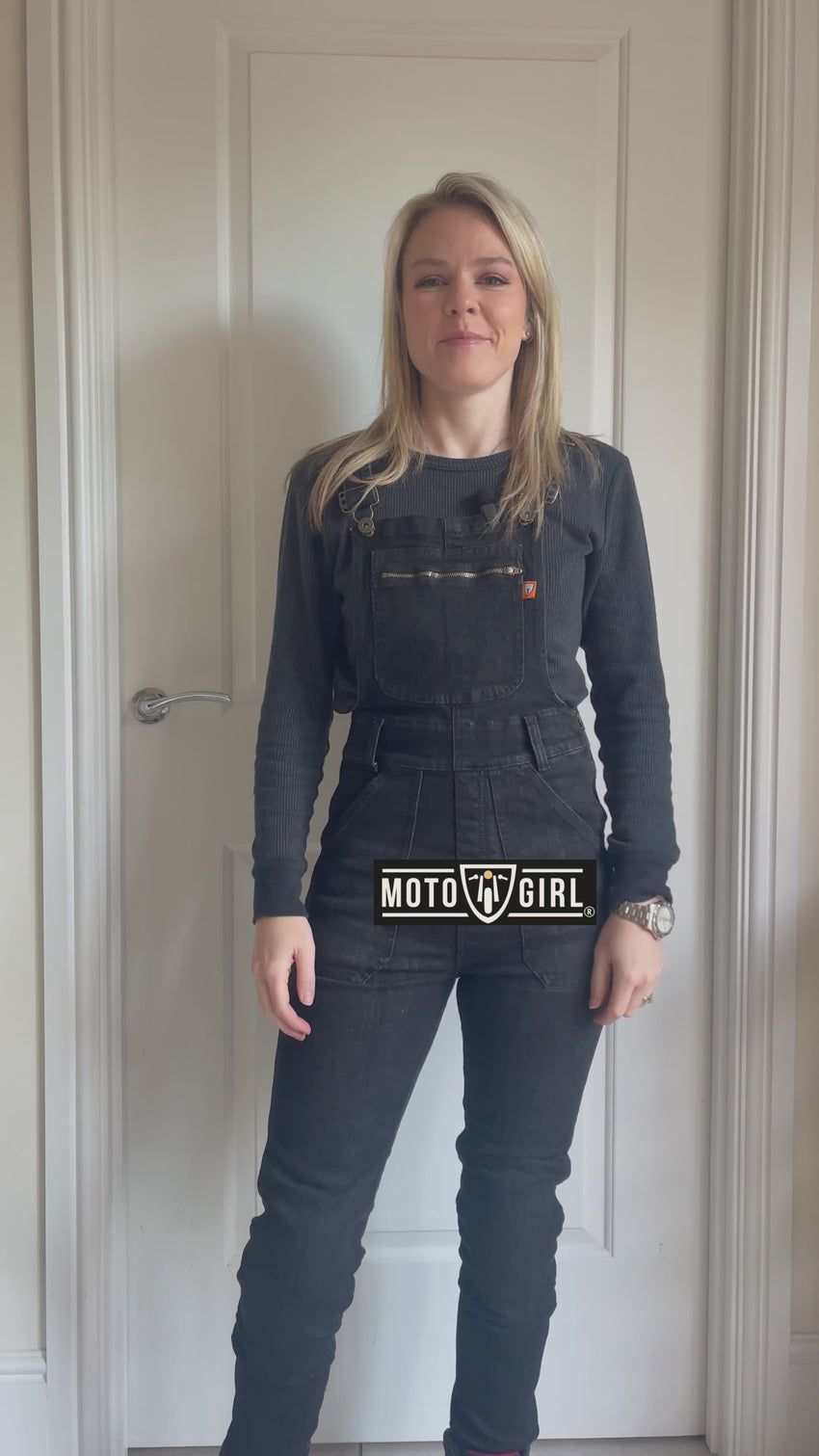 MotoGirl DAISY Motorcycle Dungarees Canada