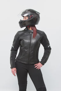 MotoGirl FIONA Leather Motorcycle Jacket Canada